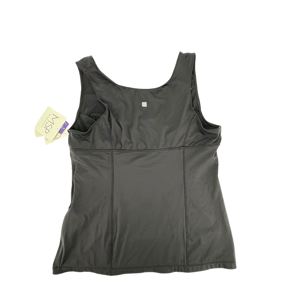 SOMA MSP‎ BY MIRACLESUIIT Tummy Control Tank XL Black Sport Top